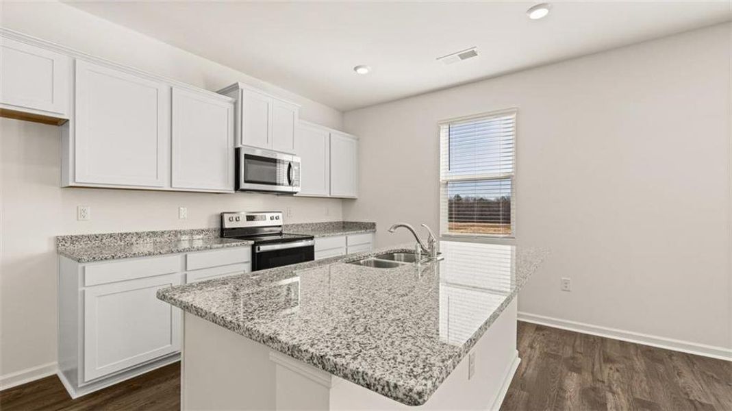 Furnished interior view inside a new home in Fox Crossing, Griffin (Image 3). Furnished interior view inside a new home in Fox Crossing, Griffin (Image 3).