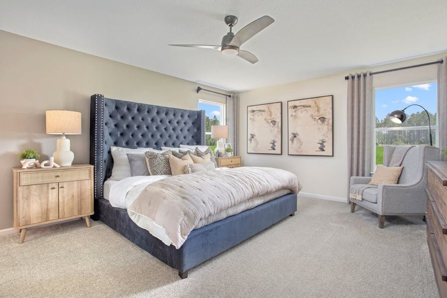 Representative furnished interior of a home built from the 2003 Modeled by KB Home in Anabelle Island - Executive Series, Green Cove Springs (Image 6).