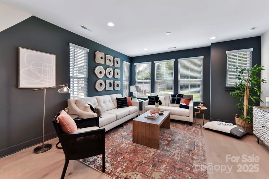 Furnished interior view inside a new home in , Charlotte (Image 24).