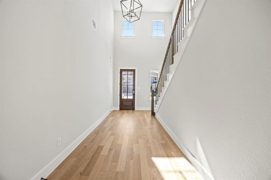 Spacious, unfurnished interior of a new home in North Square at Uptown, Celina (Image 16). Spacious, unfurnished interior of a new home in North Square at Uptown, Celina (Image 16).
