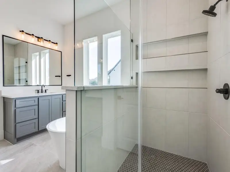 Furnished interior view inside a new home in The Bridges At Preston Crossing, Gunter (Image 5).