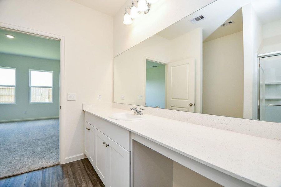 Furnished interior view inside a new home in , Katy (Image 8). Furnished interior view inside a new home in , Katy (Image 8).
