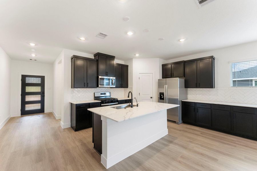 Furnished interior view inside a new home in Chapel Lakes, Montgomery (Image 8).