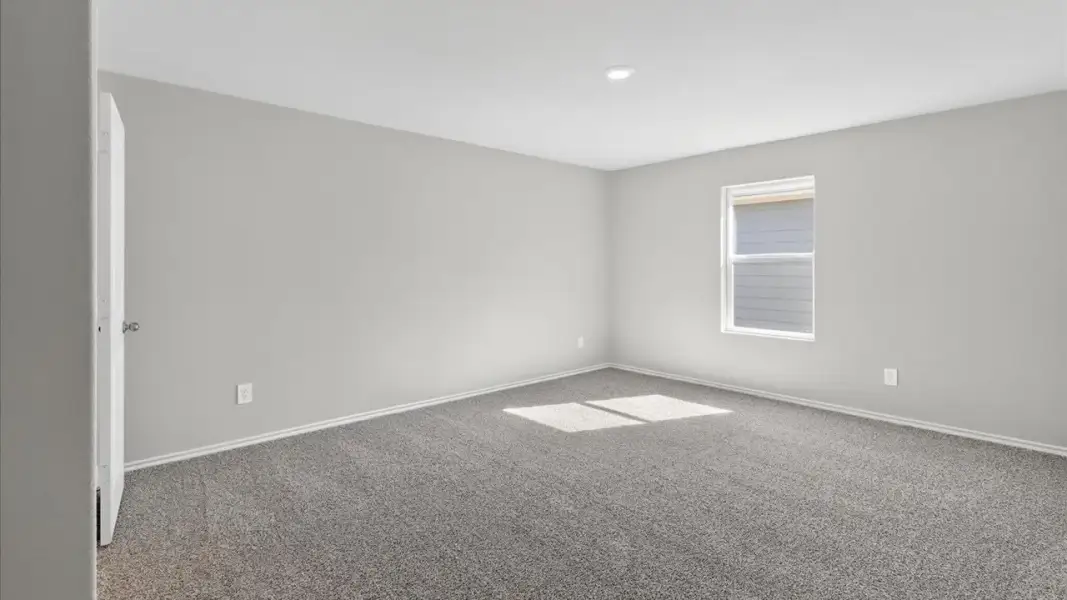 Representative unfurnished interior of a home built from the Davis by D.R. Horton in The Wells, Mineral Wells (Image 13).