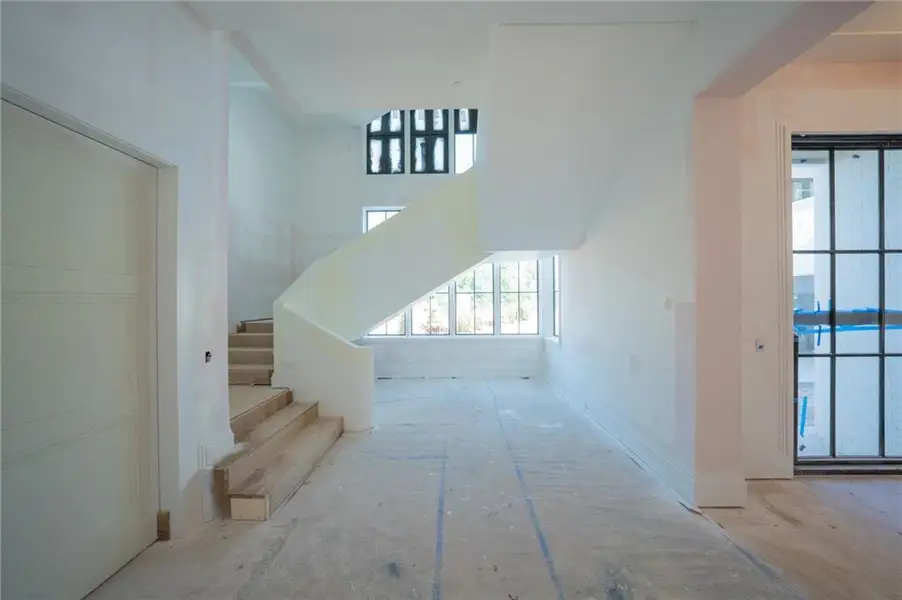 In-progress construction of a new home in , Fayetteville, GA (Image 24).