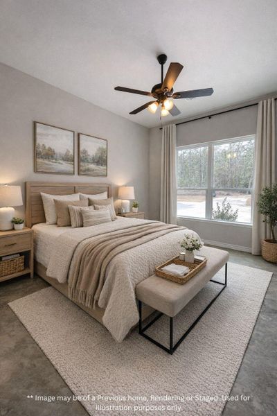 Furnished interior view inside a new home in , Huntsville (Image 12).