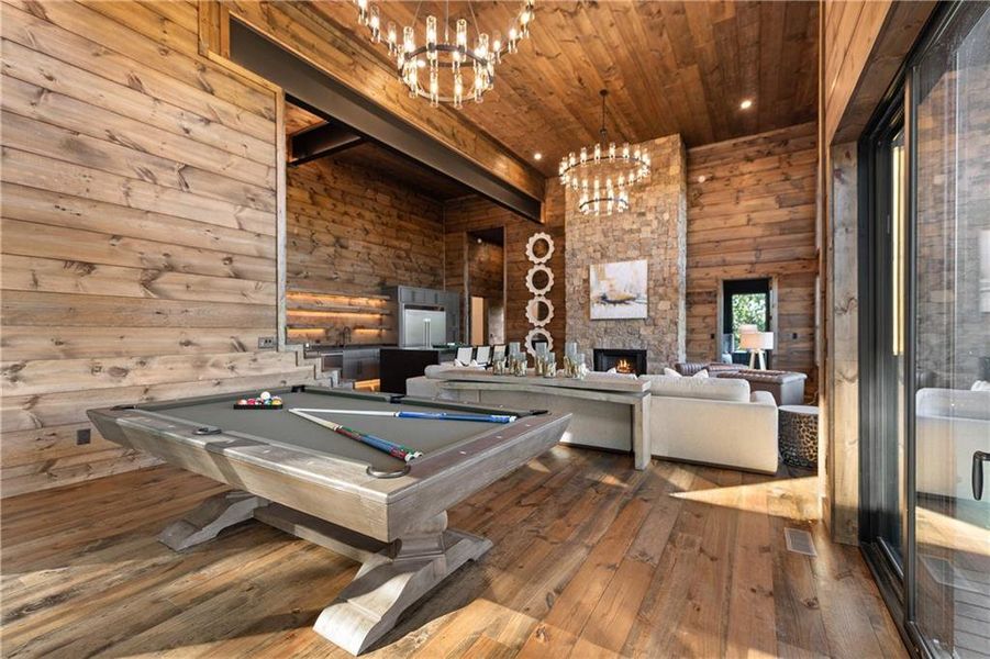 Furnished interior view inside a new home in , Blue Ridge (Image 54). Furnished interior view inside a new home in , Blue Ridge (Image 54).