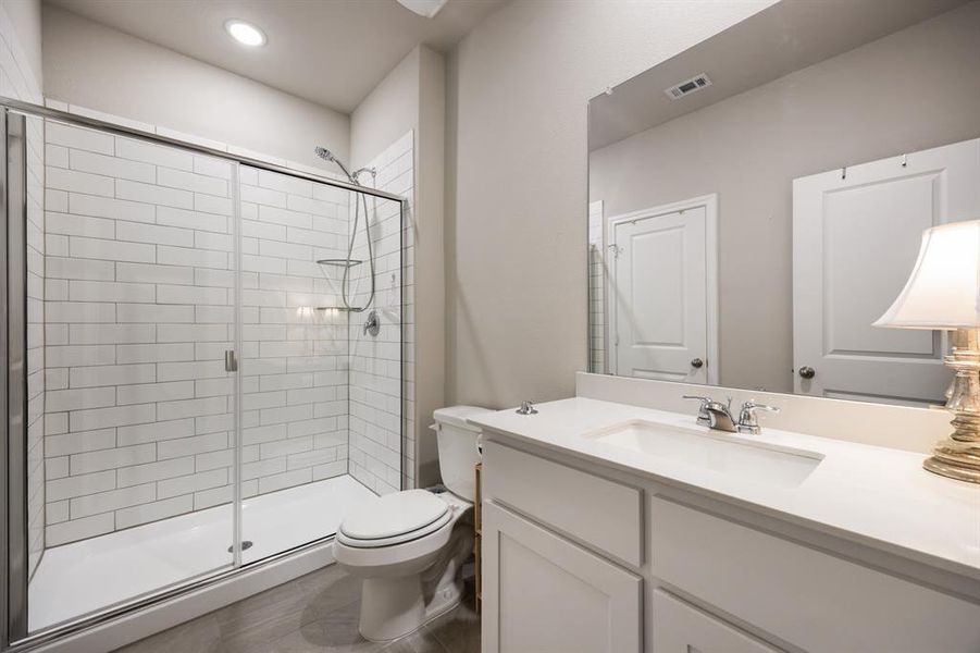 Furnished interior view inside a new home in Baker Landing, Richland Hills (Image 11).