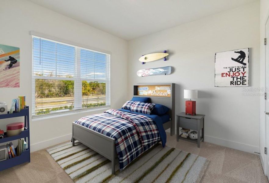 Furnished interior view inside a new home in , Sarasota (Image 12).