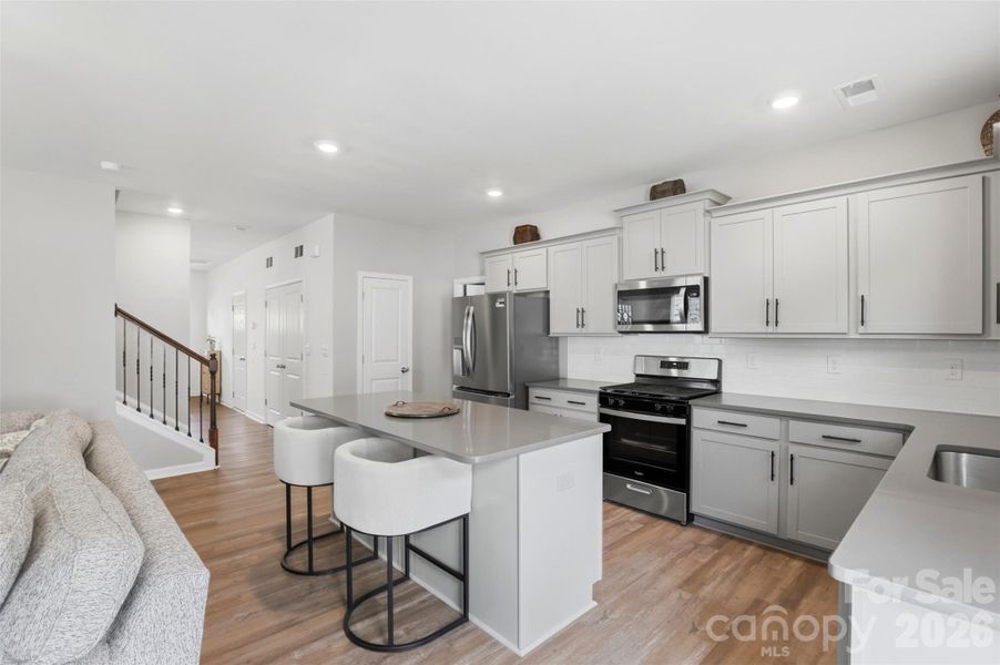 Furnished interior view inside a new home in Secrest Commons, Monroe (Image 28).