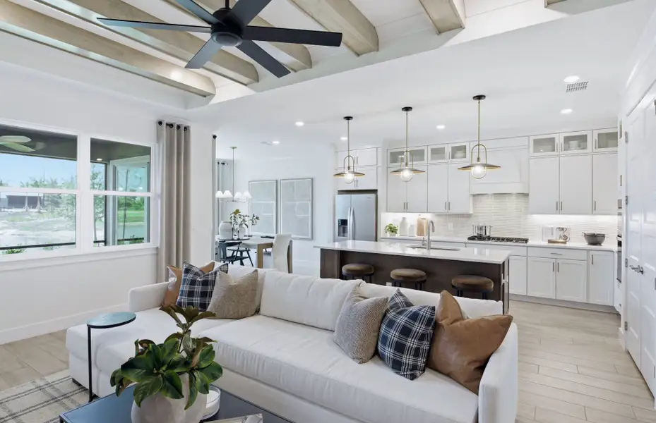 Representative furnished interior of a home built from the Concord by Del Webb in Del Webb Explore North River Ranch, Parrish (Image 8).