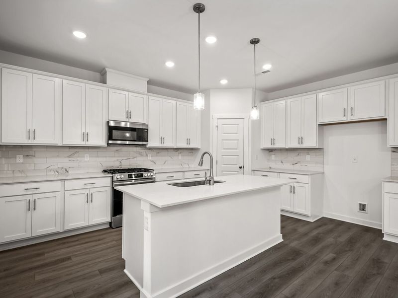 Furnished interior view inside a new home in Calista Farms, White House (Image 9).