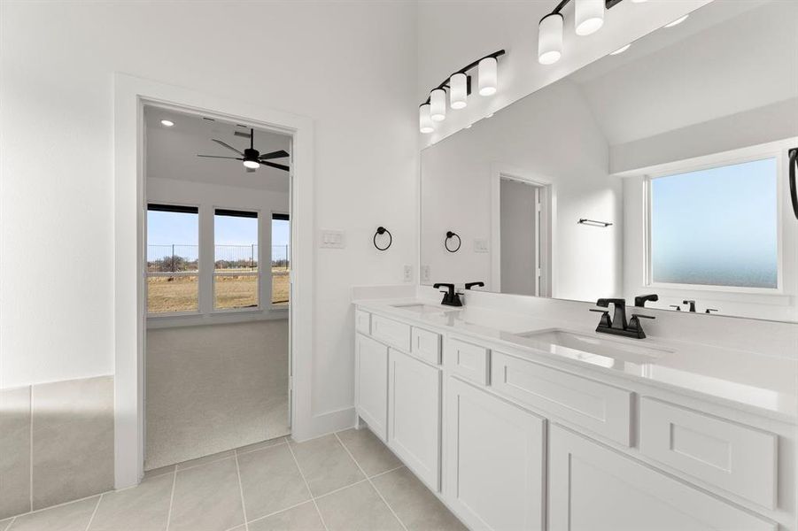 Furnished interior view inside a new home in Edgewood Creek, Celina (Image 12).