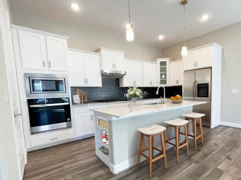 Furnished interior view inside a new home in Winfrey Estates, Tomball (Image 4).