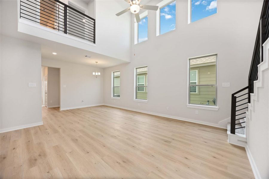 Spacious, unfurnished interior of a new home in Bluebonnet Village, Bellville (Image 15). Spacious, unfurnished interior of a new home in Bluebonnet Village, Bellville (Image 15).