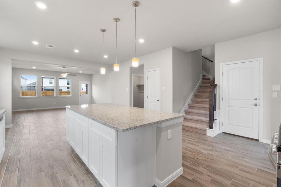 Furnished interior view inside a new home in Morningstar, Andice (Image 8). Furnished interior view inside a new home in Morningstar, Andice (Image 8).