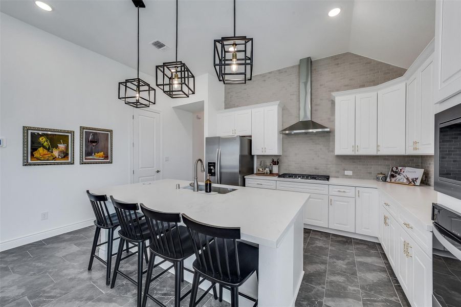 Furnished interior view inside a new home in Katy Court, Katy (Image 10).