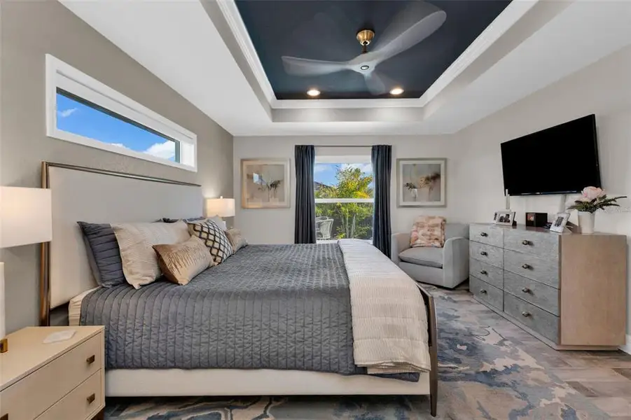 Furnished interior view inside a new home in , Rotonda West (Image 5). Furnished interior view inside a new home in , Rotonda West (Image 5).