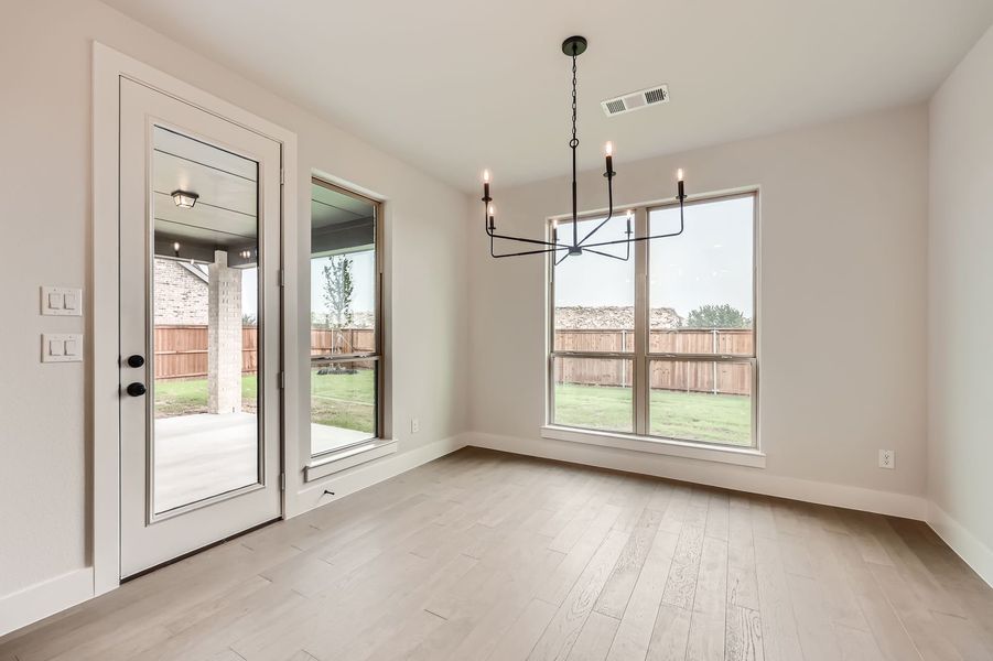 Spacious, unfurnished interior of a new home in BridgeWater 60s, Midlothian (Image 26). Spacious, unfurnished interior of a new home in BridgeWater 60s, Midlothian (Image 26).