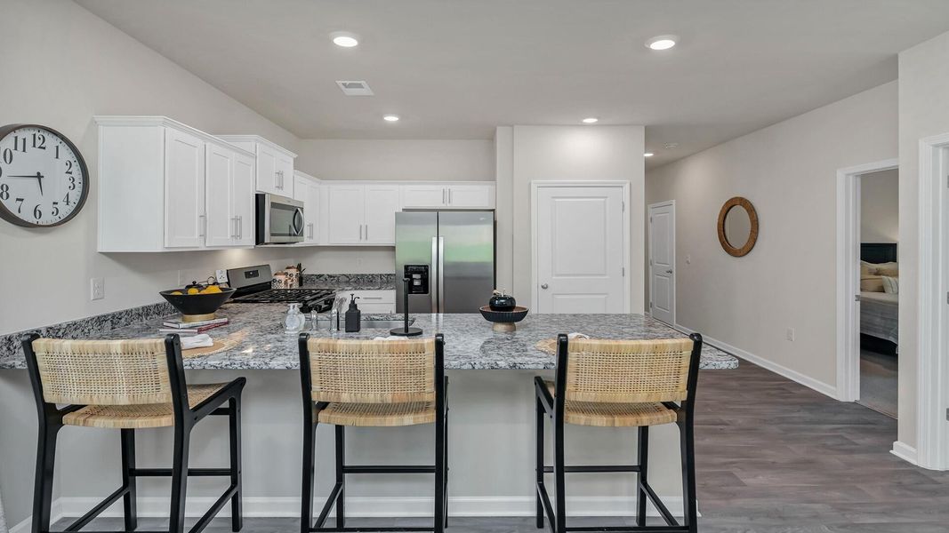 Furnished interior view inside a new home in , Summerton (Image 12).