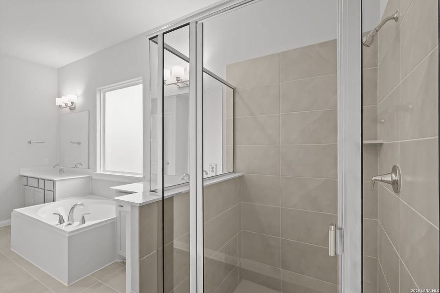 Furnished interior view inside a new home in Homestead, Schertz (Image 9). Furnished interior view inside a new home in Homestead, Schertz (Image 9).