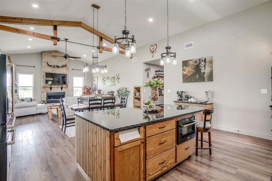 Furnished interior view inside a new home in , Blum (Image 5).