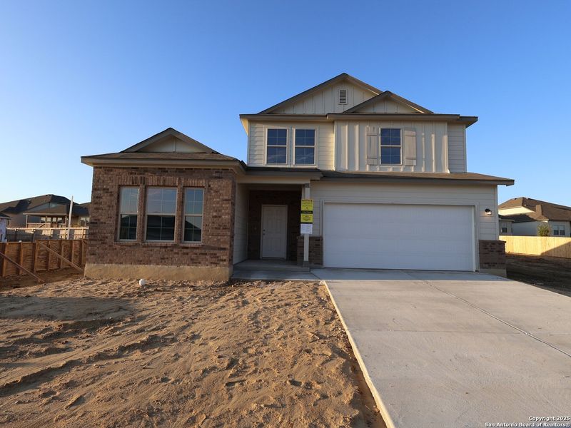 In-progress construction of a new home in Greenspoint Heights, Seguin, TX (Image 29).