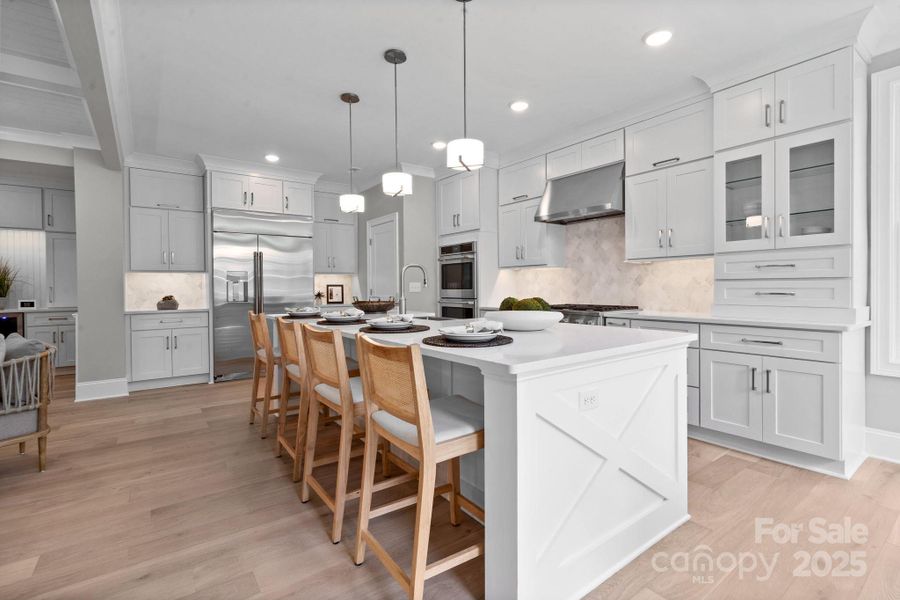Furnished interior view inside a new home in , Charlotte (Image 4).