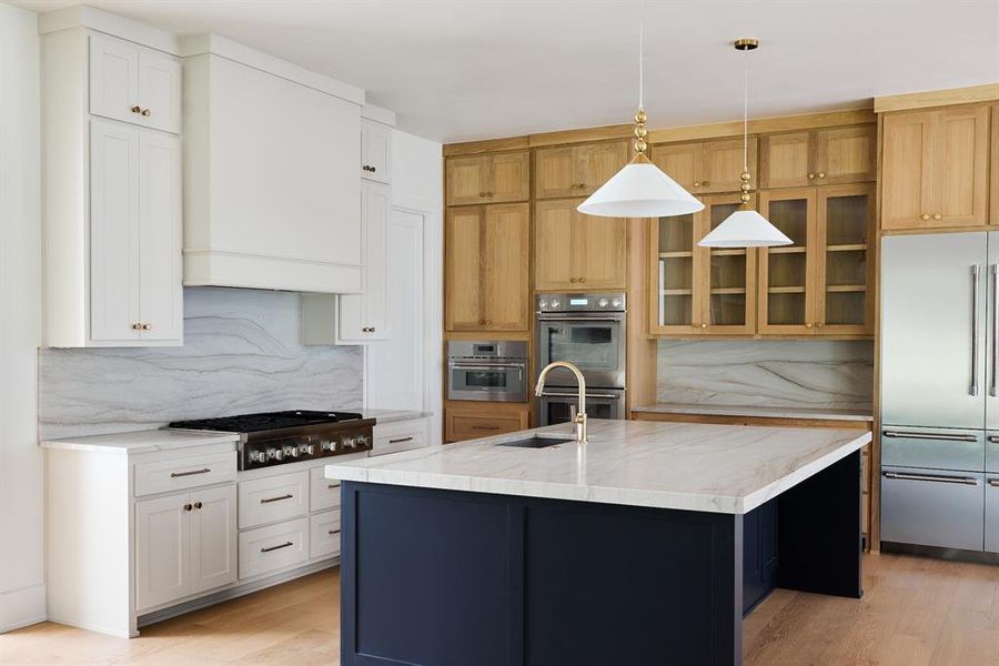 Furnished interior view inside a new home in , Keller (Image 31).