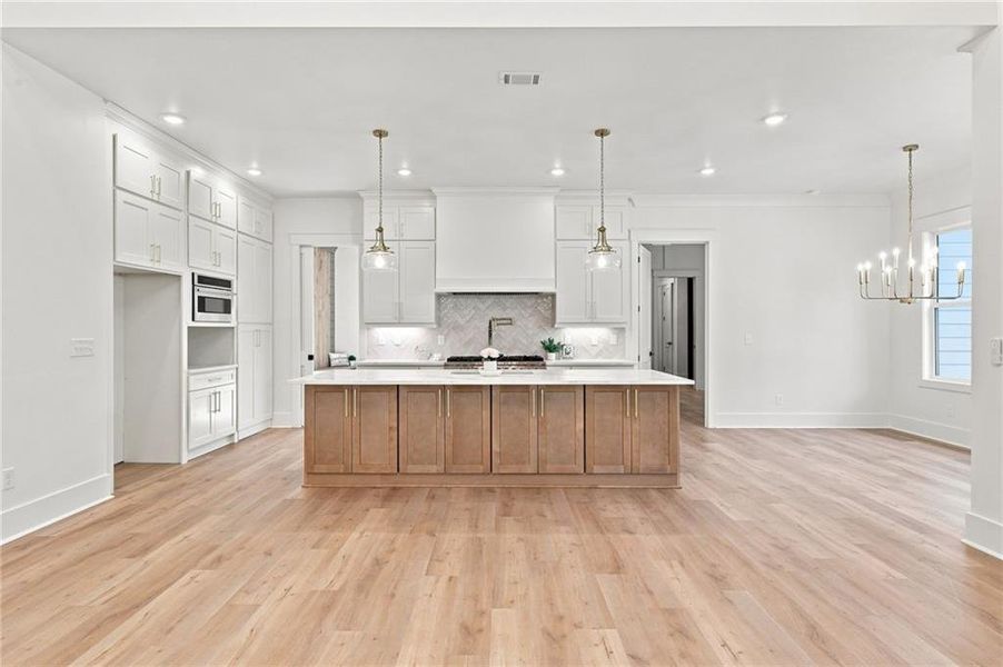 Furnished interior view inside a new home in , Ellijay (Image 8).