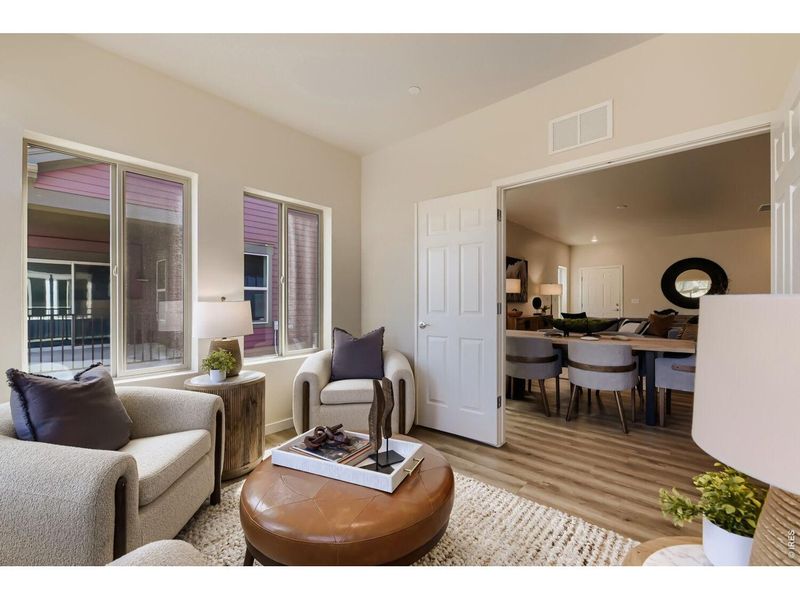 Furnished interior view inside a new home in , Westminster (Image 26).