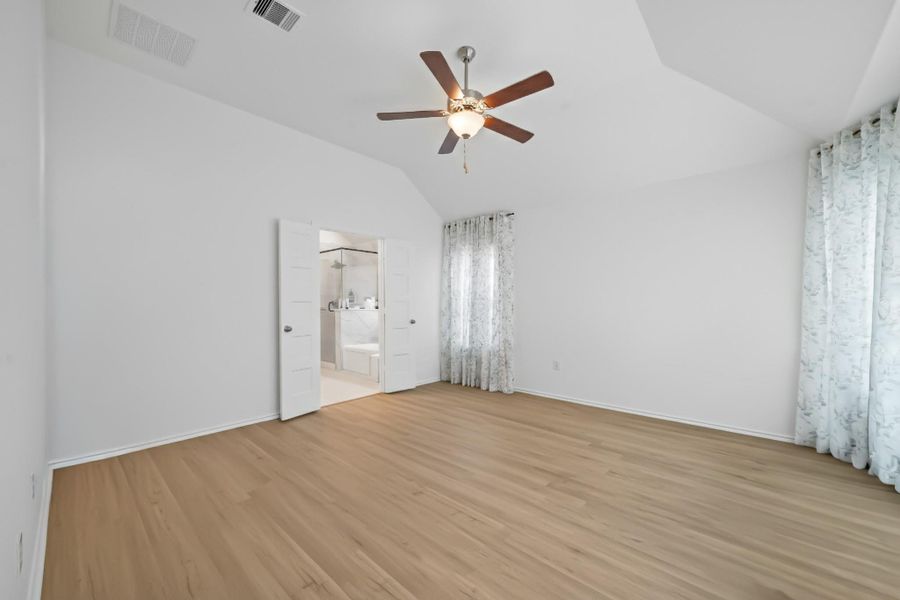 Spacious, unfurnished interior of a new home in , Cypress (Image 22).