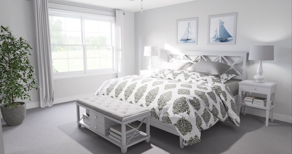 Furnished interior view inside a new home in Oxford Station, Gallatin (Image 13).