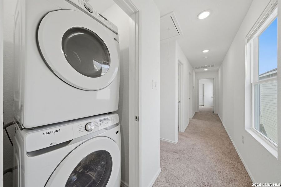 Furnished interior view inside a new home in Aston Park, San Antonio (Image 6).
