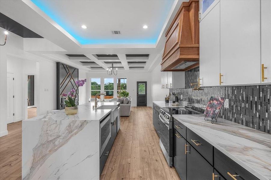 Furnished interior view inside a new home in , Fort Worth (Image 19).