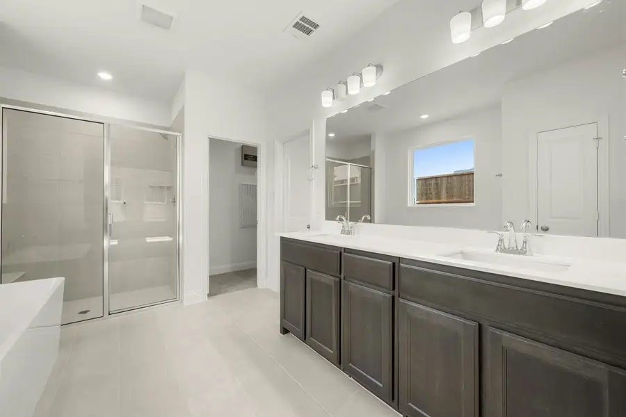 Furnished interior view inside a new home in Westside Preserve - 70ft. lots, Midlothian (Image 9). Furnished interior view inside a new home in Westside Preserve - 70ft. lots, Midlothian (Image 9).