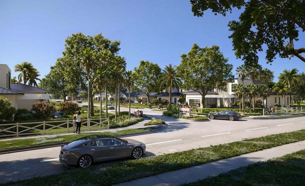 Front exterior of a new home in , Delray Beach, FL, highlighting curb appeal (Image 2).