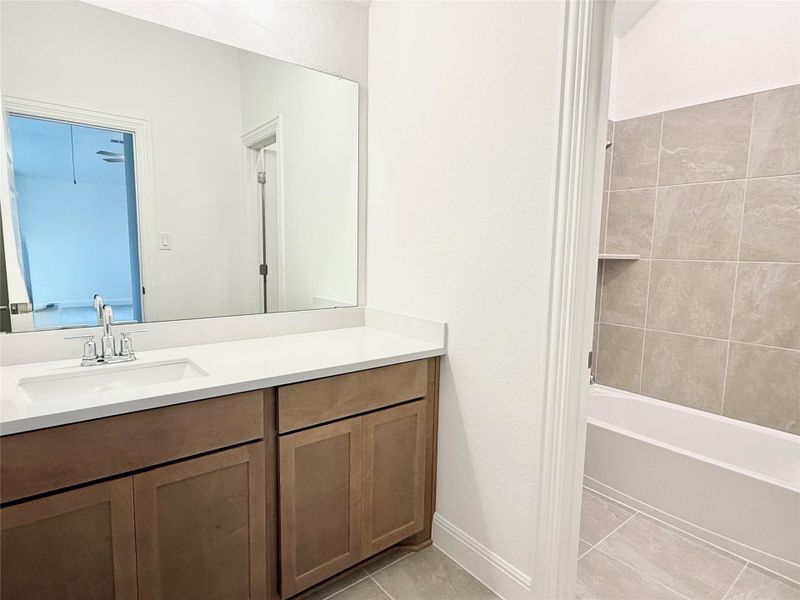 Furnished interior view inside a new home in Flora, Hutto (Image 12).