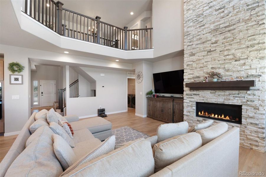 Furnished interior view inside a new home in , Colorado Springs (Image 20).