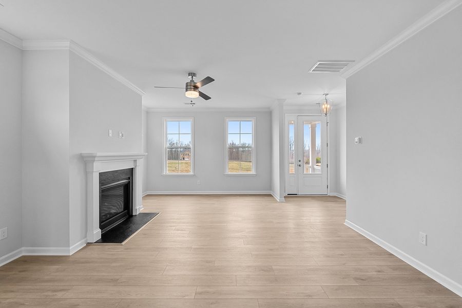 Spacious, unfurnished interior of a new home in Lilah Grove, Summerfield (Image 27). Spacious, unfurnished interior of a new home in Lilah Grove, Summerfield (Image 27).