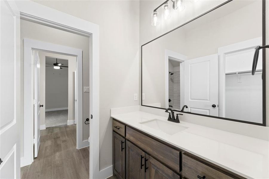 Furnished interior view inside a new home in Arbor Hills, Poolville (Image 2).