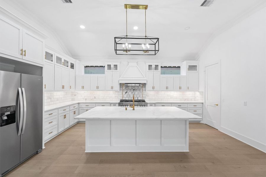 Furnished interior view inside a new home in , Houston (Image 8).