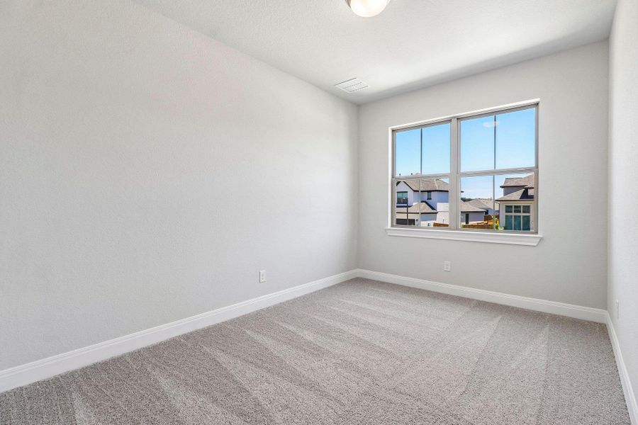 Spacious, unfurnished interior of a new home in 6 Creeks, Kyle (Image 34). Spacious, unfurnished interior of a new home in 6 Creeks, Kyle (Image 34).