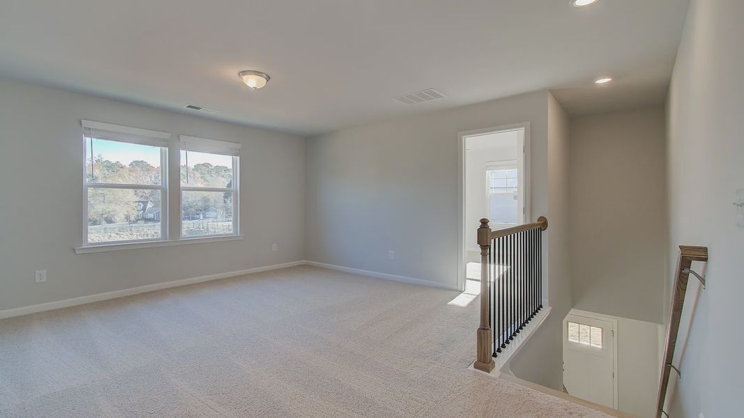 Representative furnished interior of a home built from the Ridgewood by DRB Homes in Kingston, Locust Grove (Image 17). Representative furnished interior of a home built from the Ridgewood by DRB Homes in Kingston, Locust Grove (Image 17).