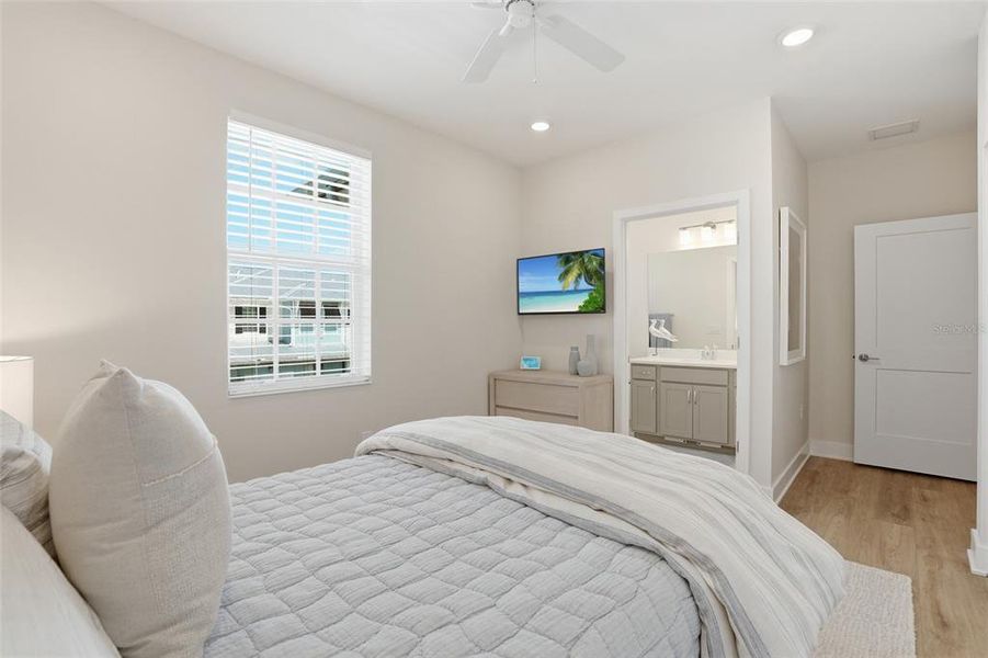 Furnished interior view inside a new home in , Bonita Springs (Image 27).