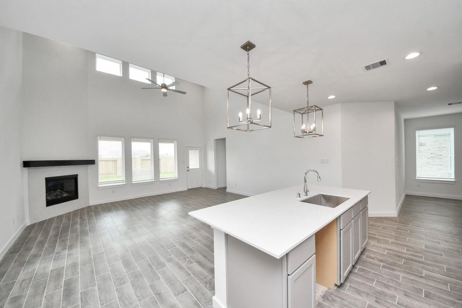 All of this overlooks your expansive family room, creating a perfect space for culinary delights and family gatherings. All of this overlooks your expansive family room, creating a perfect space for culinary delights and family gatherings.