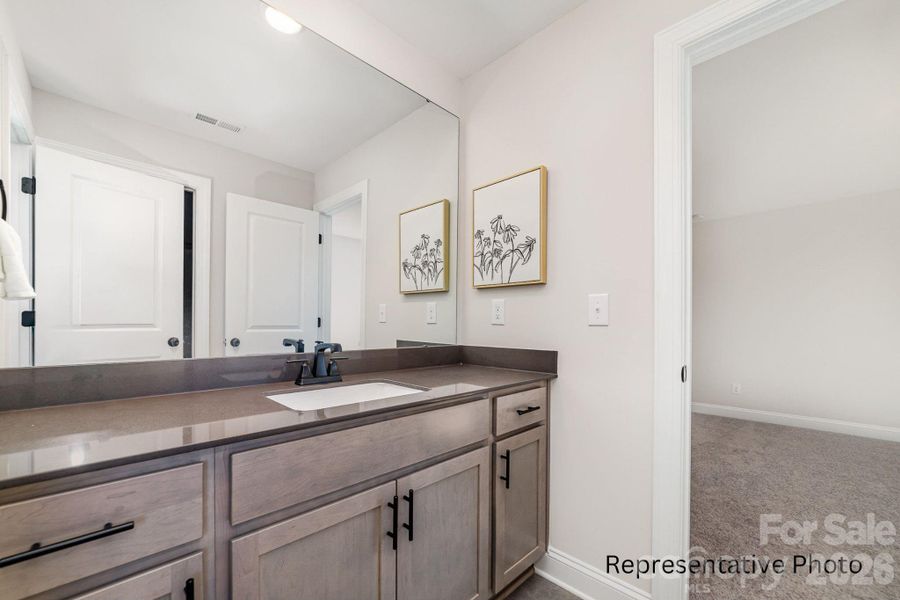 Furnished interior view inside a new home in , Denver (Image 7).