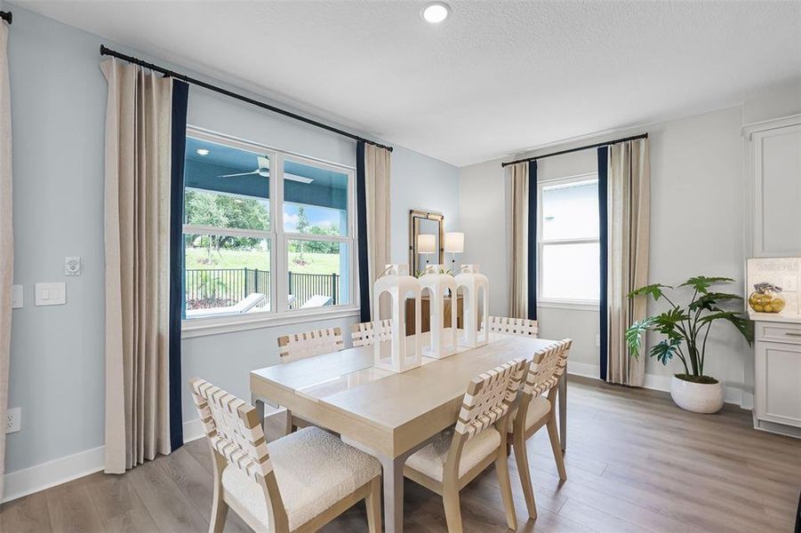 Furnished interior view inside a new home in Eden Crest, Apopka (Image 5).