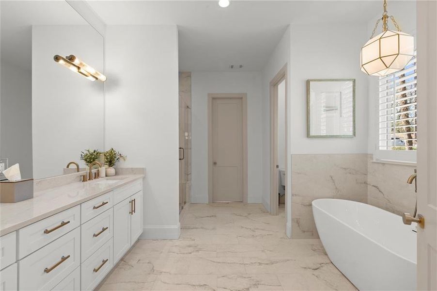 Furnished interior view inside a new home in , Marietta (Image 52). Furnished interior view inside a new home in , Marietta (Image 52).