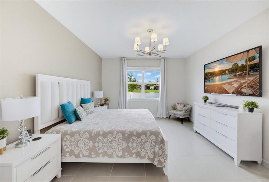 Furnished interior view inside a new home in , St. Cloud (Image 49).